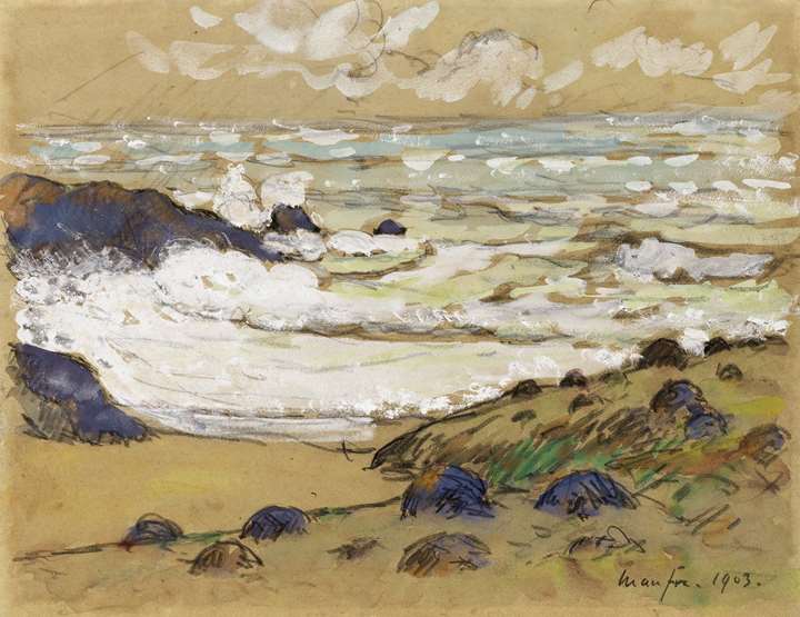 Coastal Landscape in Brittany